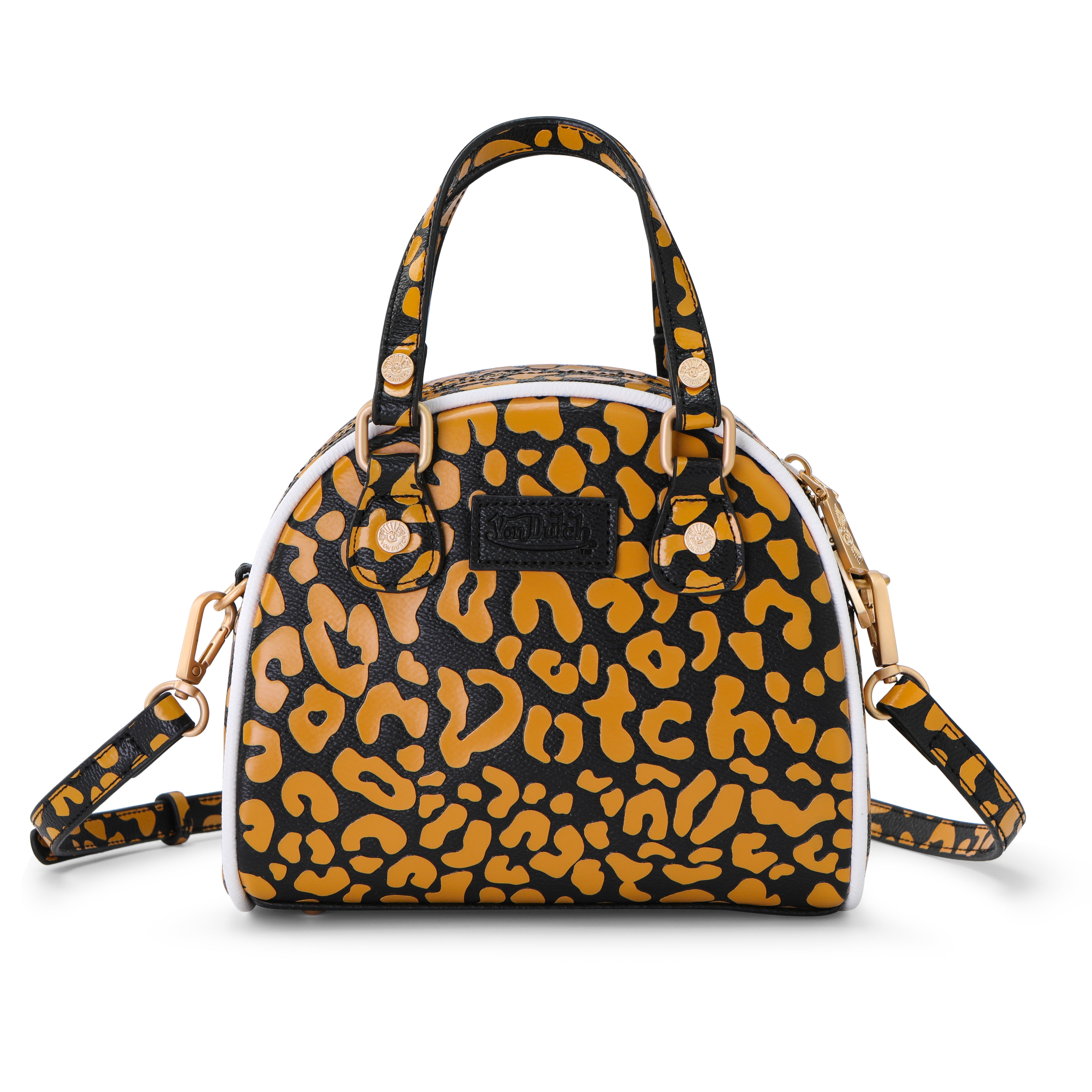 Cheetah Orange Bowling Bag | Von Dutch