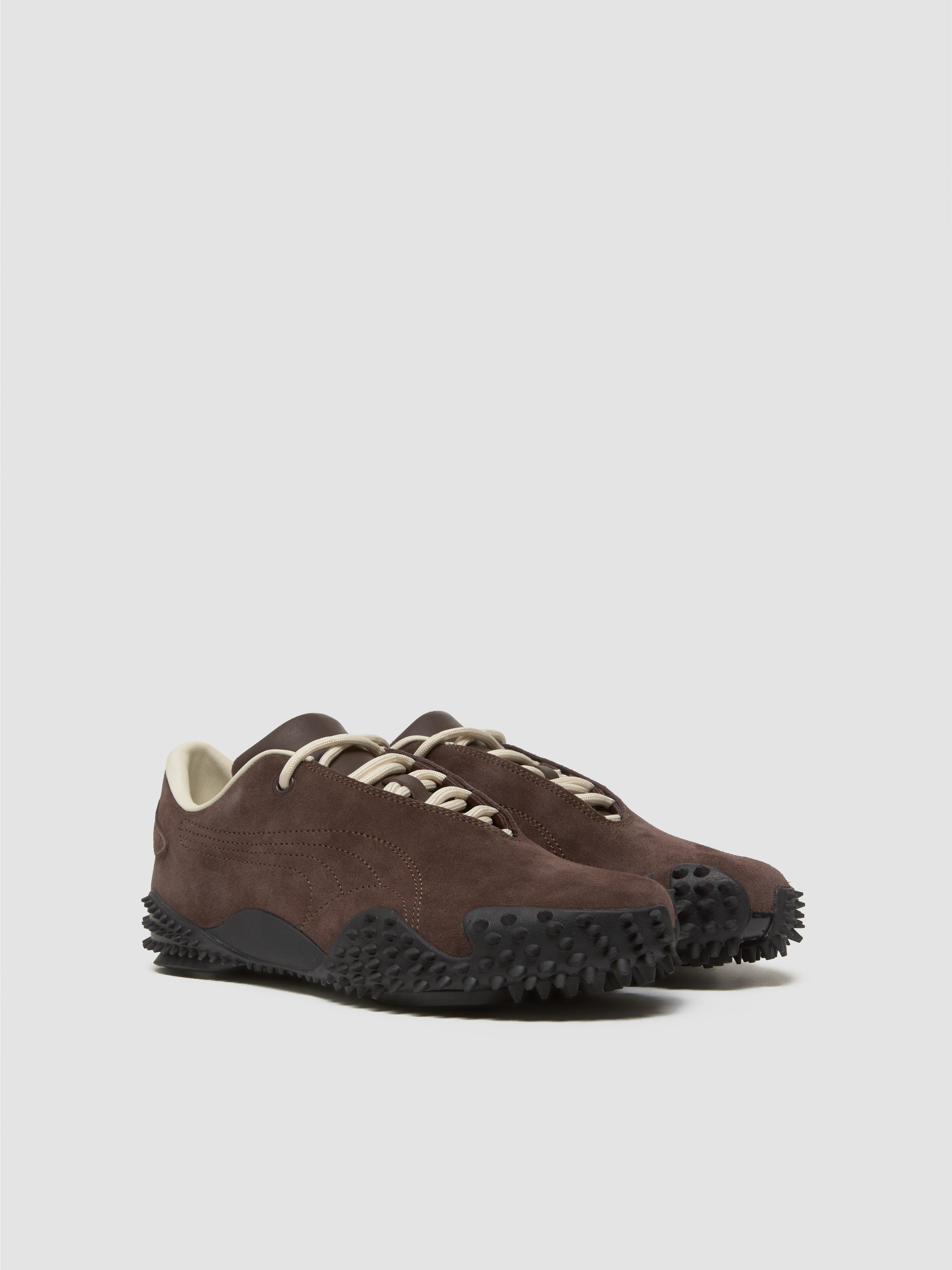 PUMA - x JJJJound Mostro Sneaker in Dark Chocolate & Beige