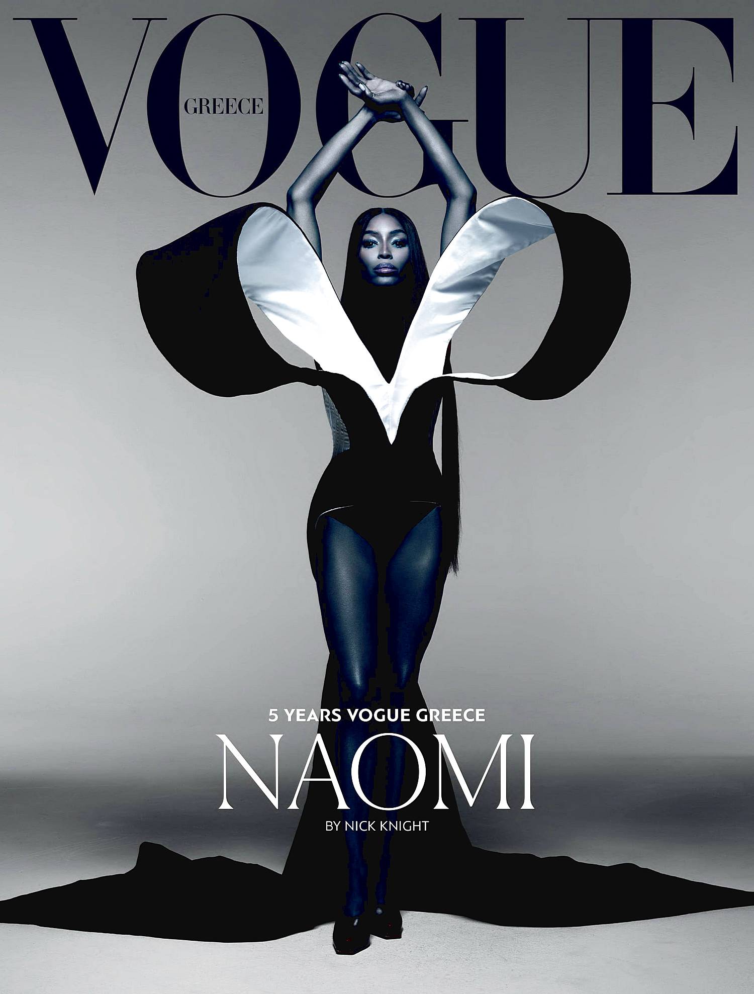 Vogue Greece celebrated the 5 year anniversary with a sensational