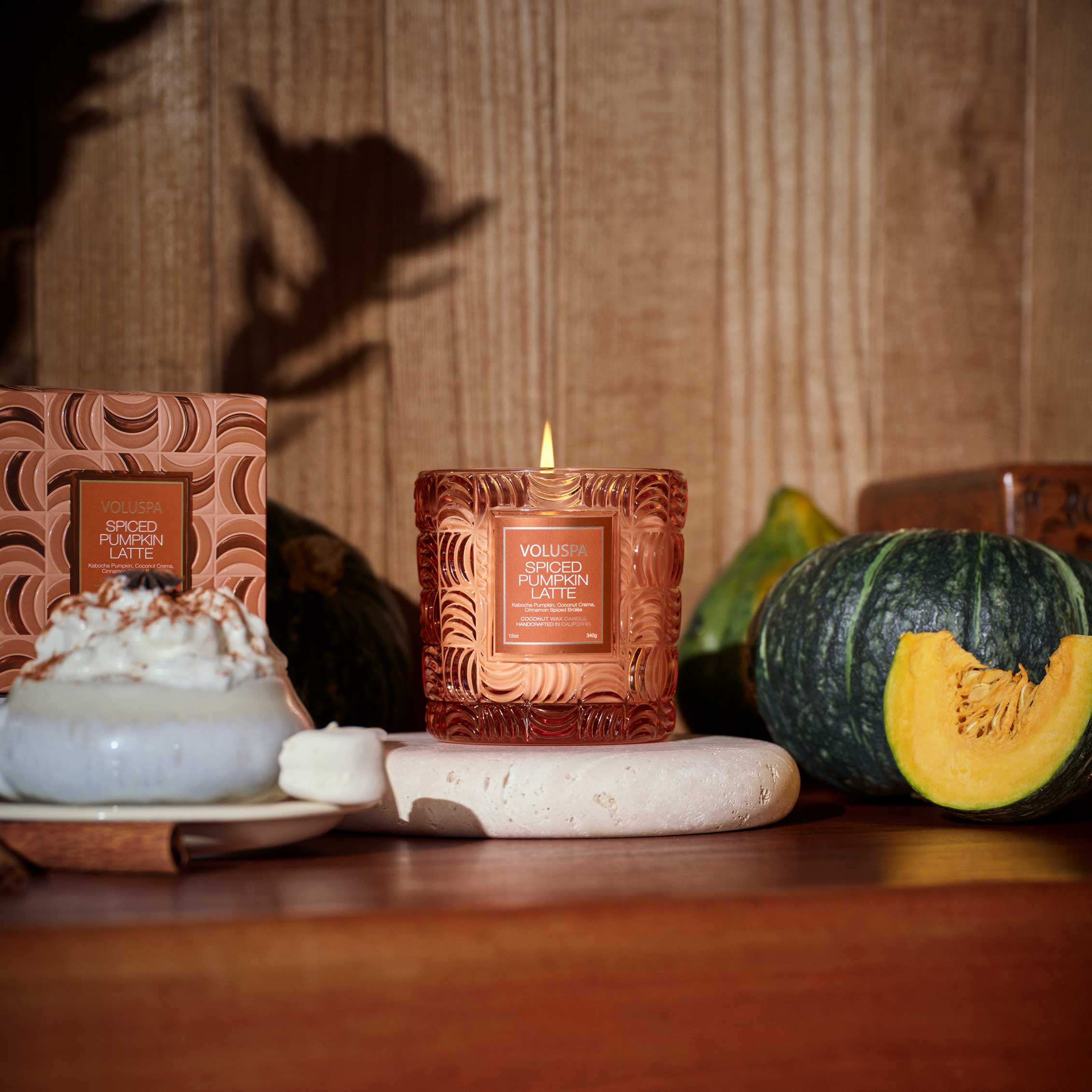 Spiced Pumpkin Latte | Luxe Classic Candle | VOLUSPA