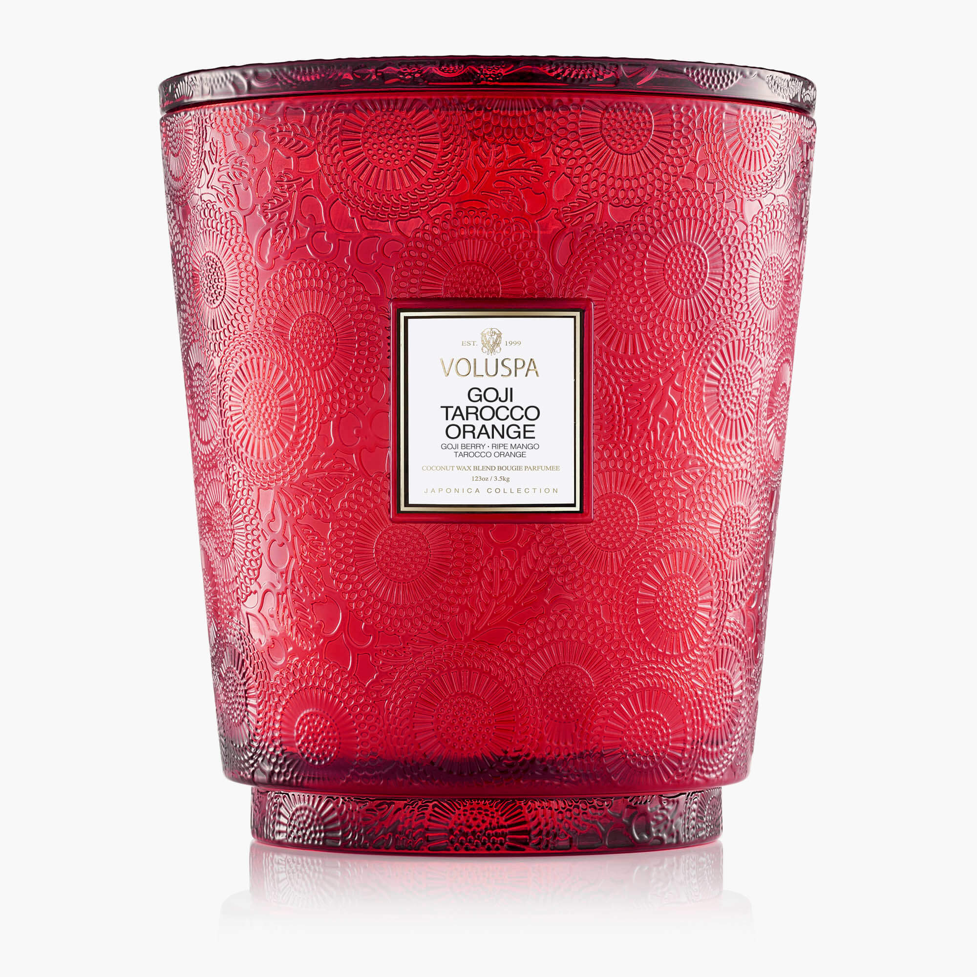 Goji Tarocco Orange | 5 Wick Hearth Candle | VOLUSPA