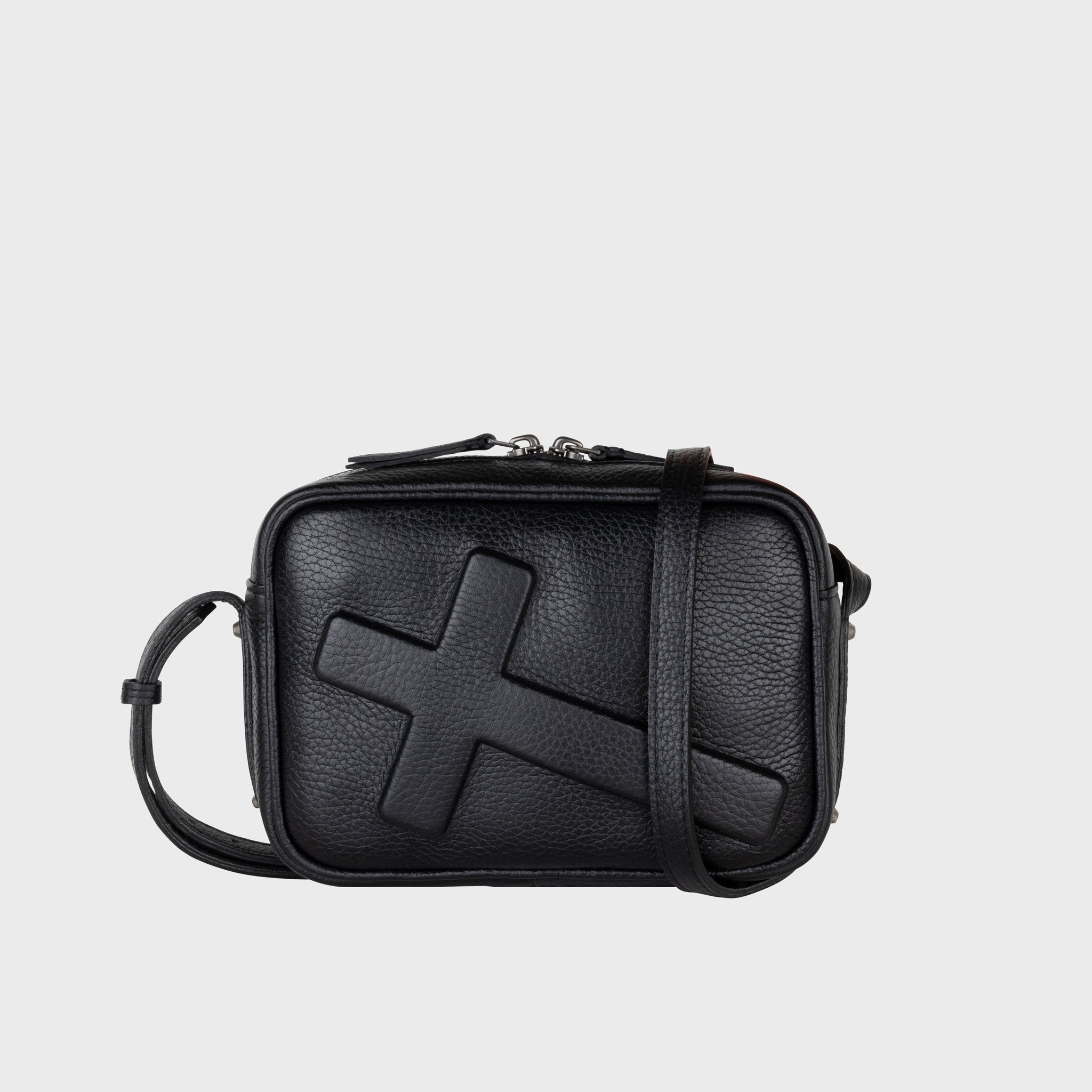 Camera Bag Crucifix in Black | Vlieger & Vandam