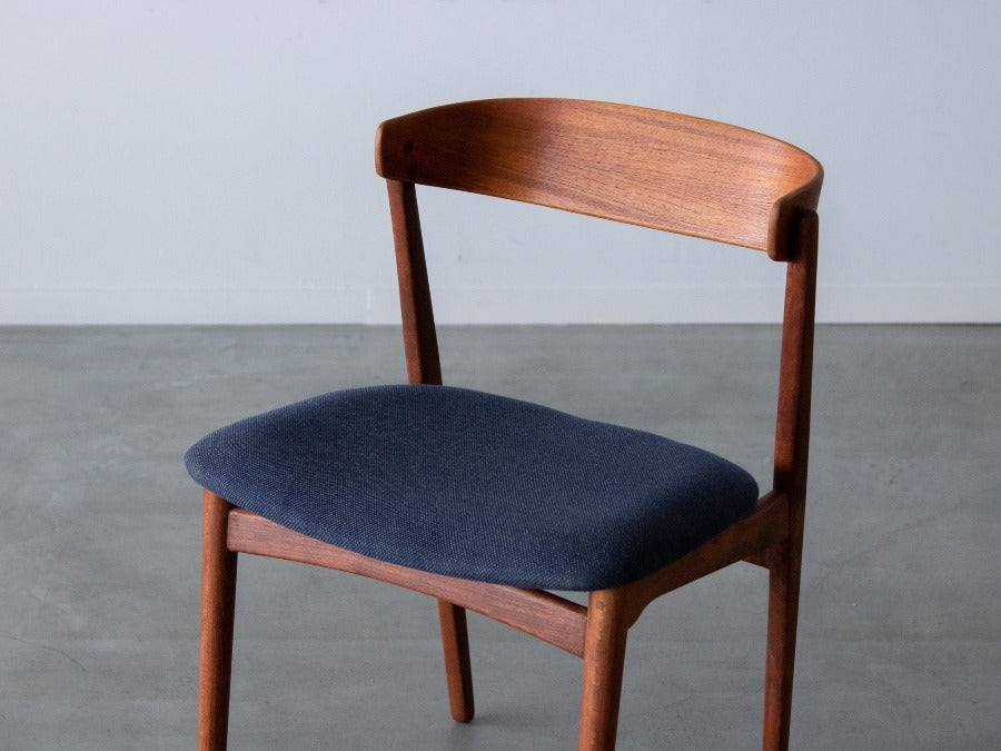 H004-4 ビンテージ｜ダイニングチェア｜ネイビー – tefu vintaging