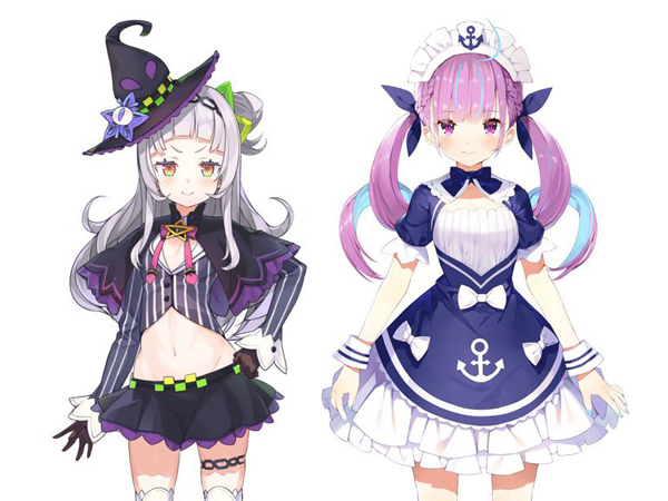 ホロライブ2期生『紫咲シオン』『湊あくあ』が本日8月3日(金)より活動