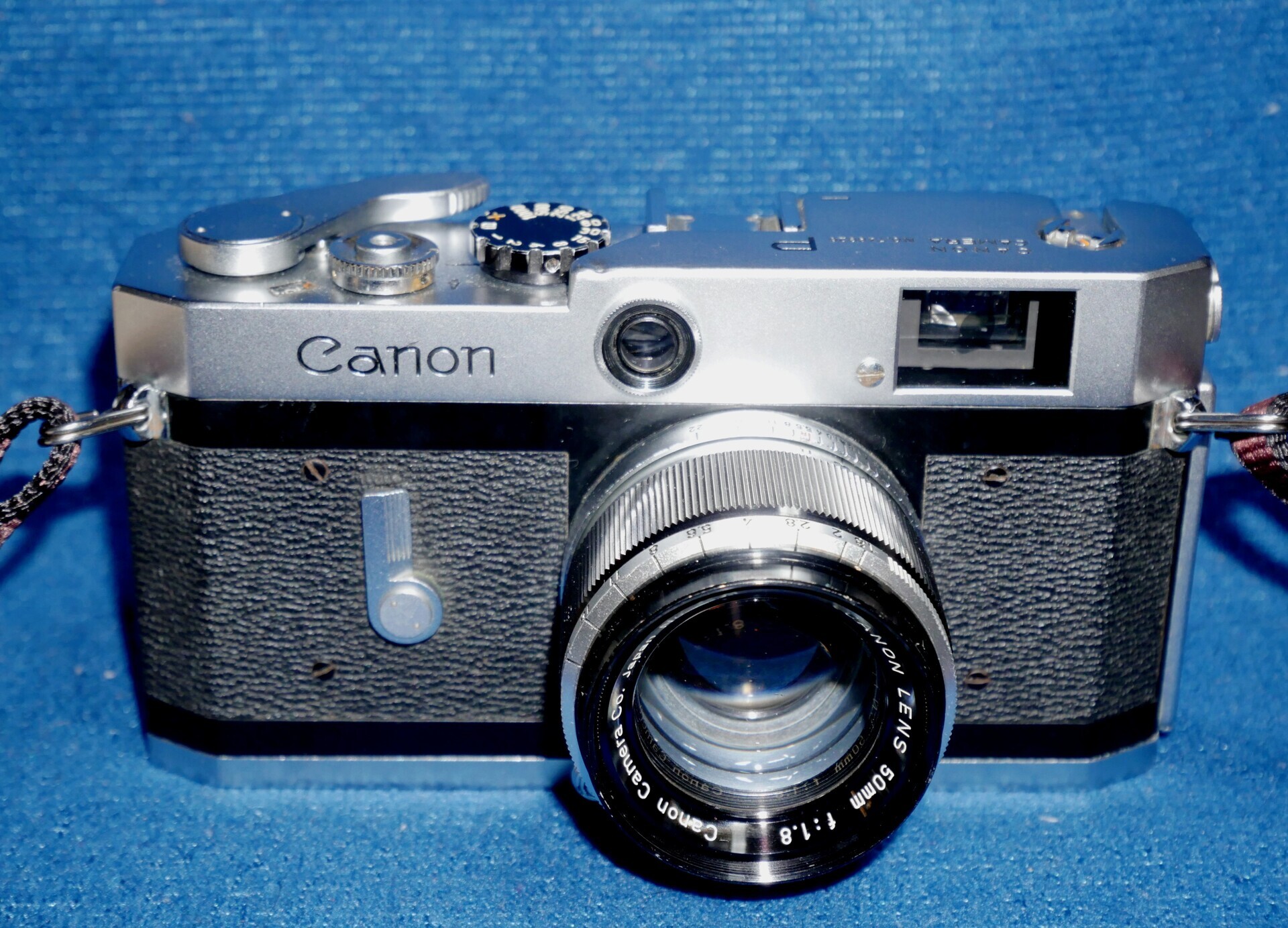キャノン Canon オールドカメラ P 型 ポピュレール 50mm f1.8 Canon P