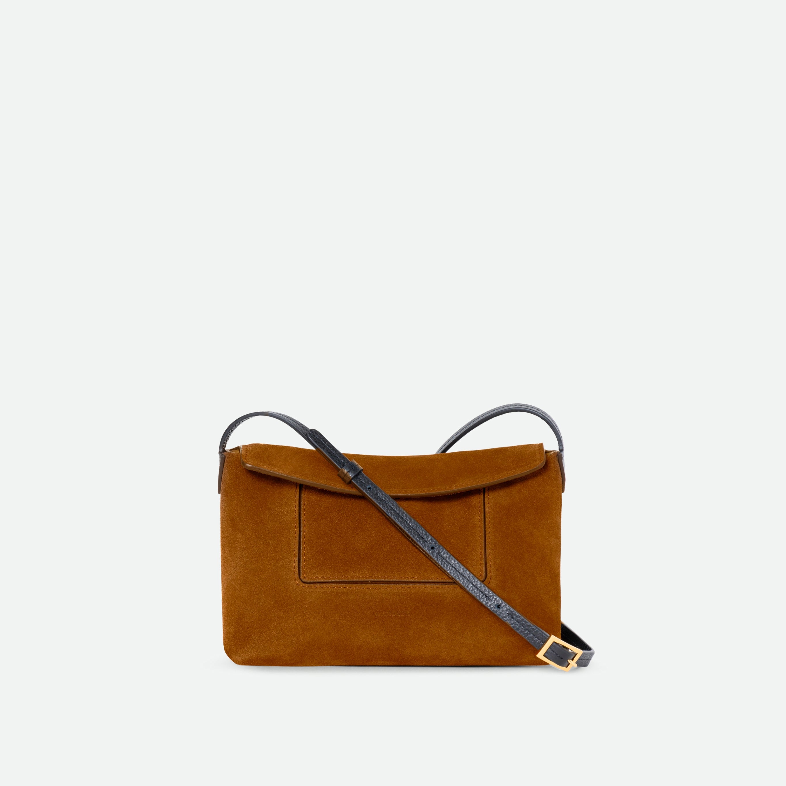 Penelope Slouch Mini - Cognac Suede – Wandler.com