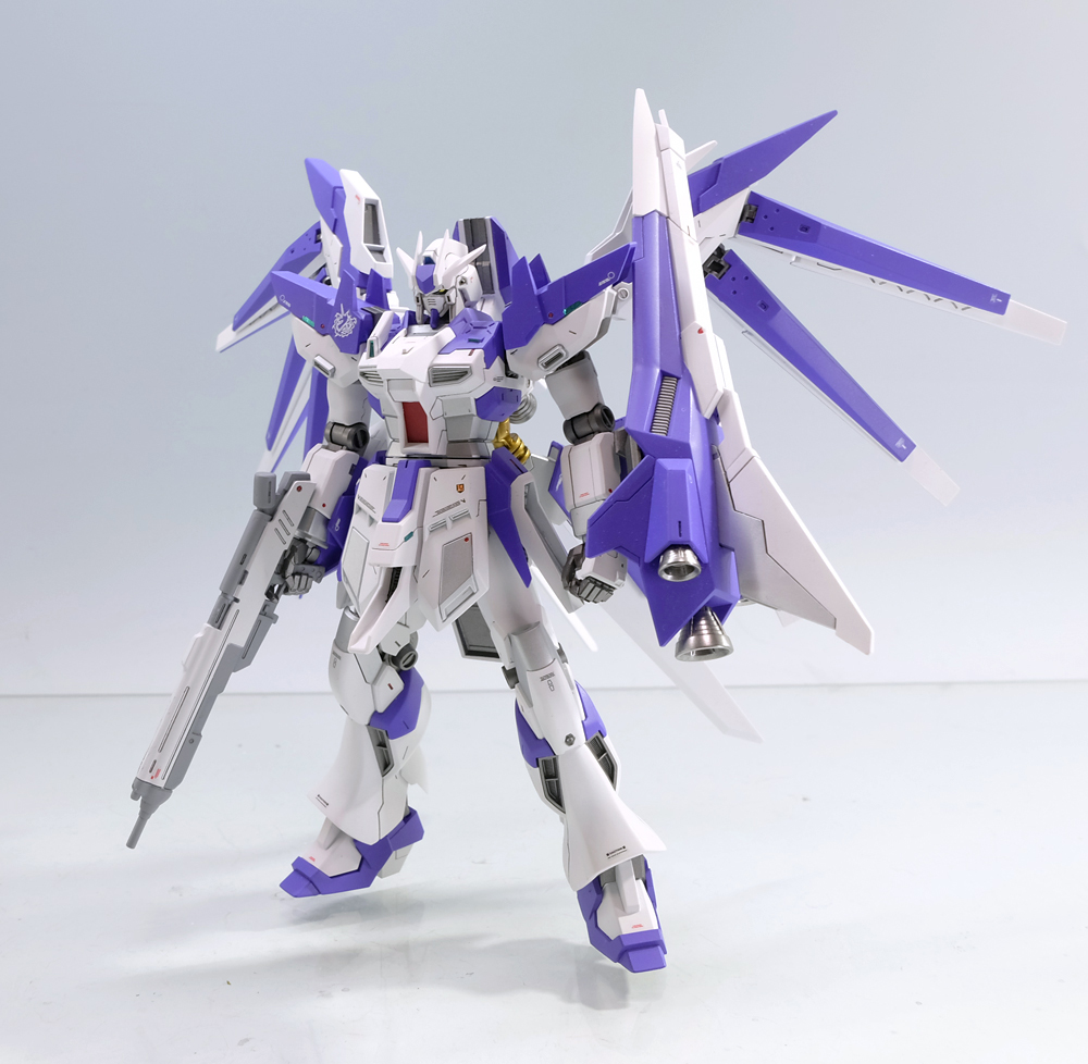 HG Hi-ν カンダムヴレイブ アメイジング 塗装済み完成品 改造品 HG Hi