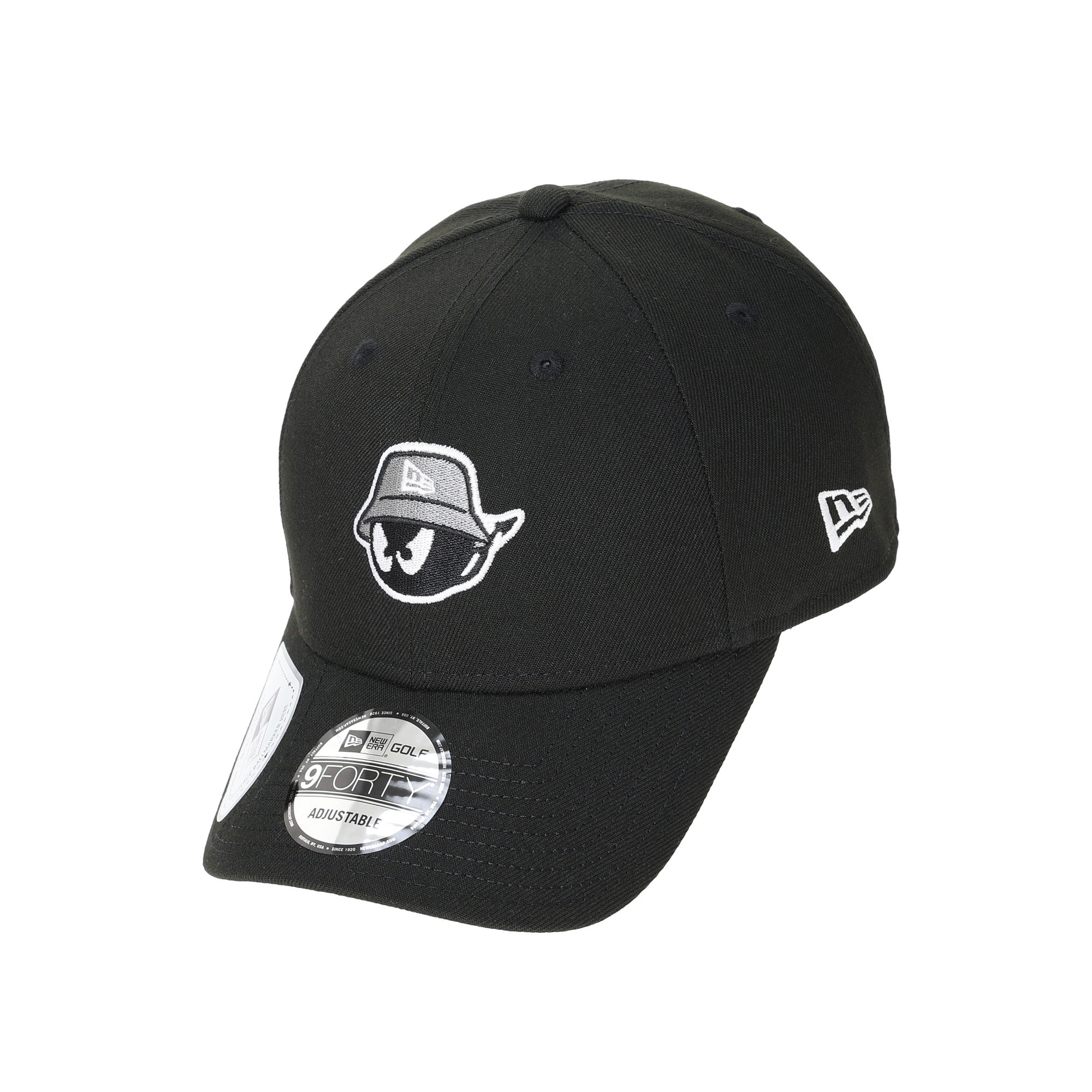 UNISEX 9FORTYマーカー付きキャップ ブラック
