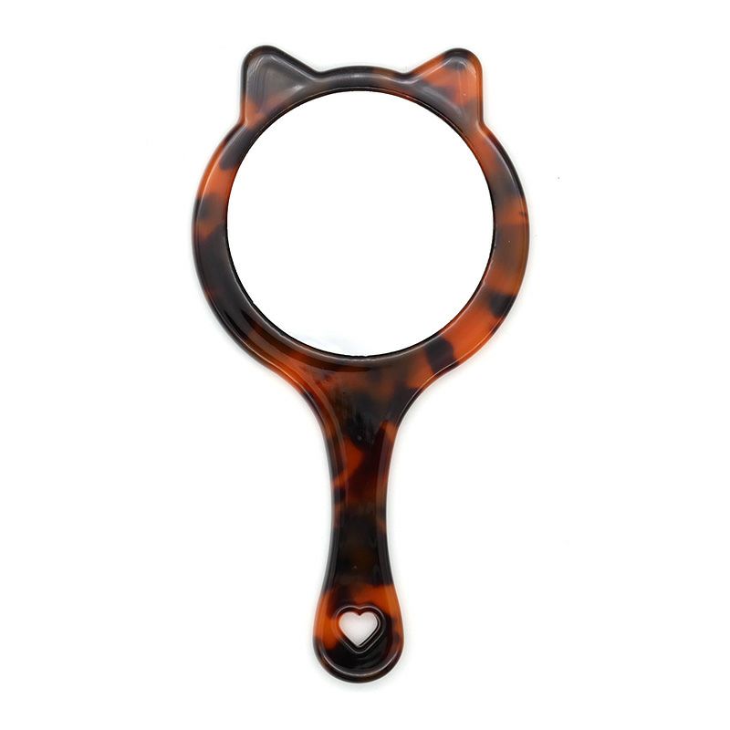 猫ミニ手鏡 にこにこ | わちふぃーるどオンラインショップ