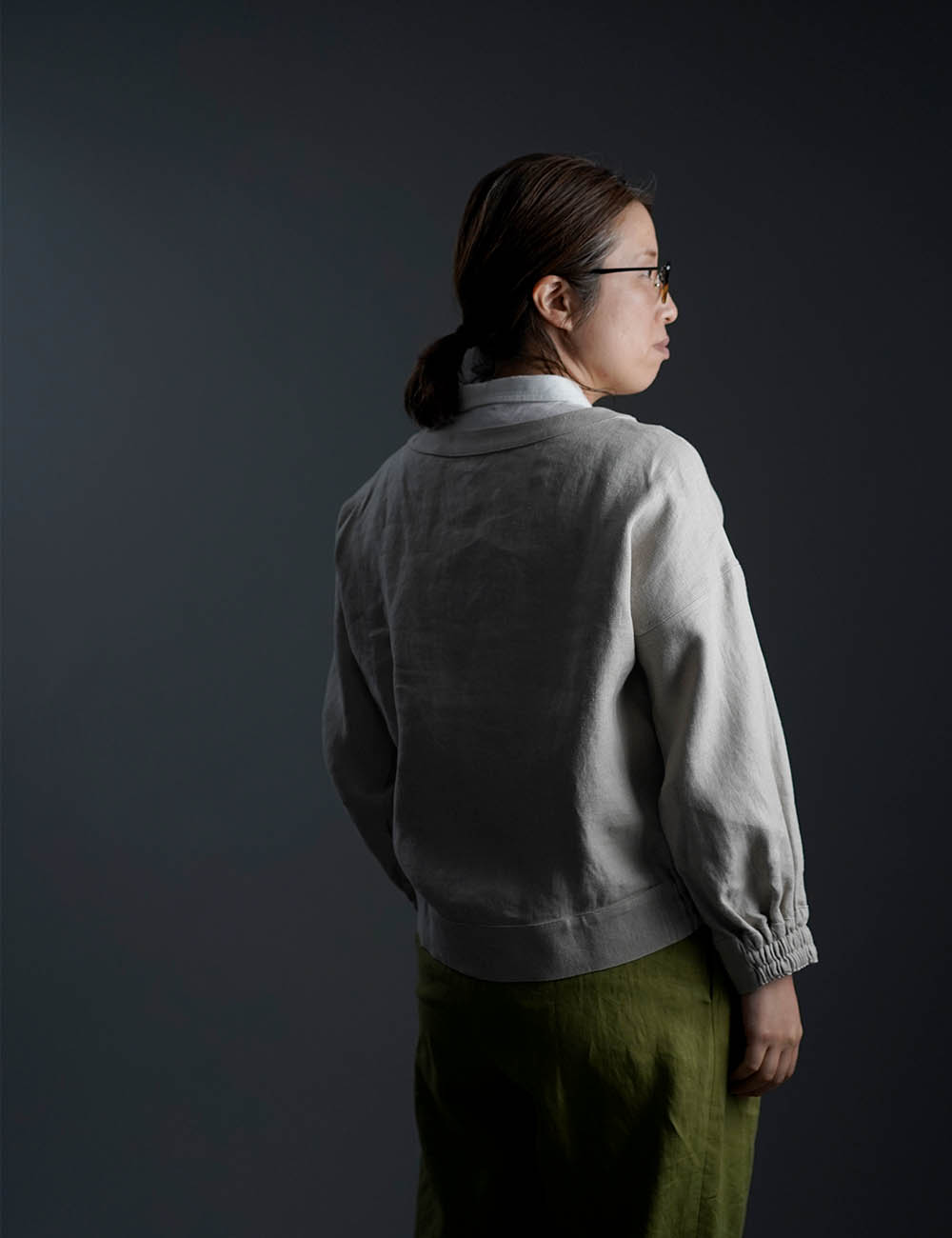 受注製作】【プレミアム】レア度満点 一歩差をつけるリネンスウェット