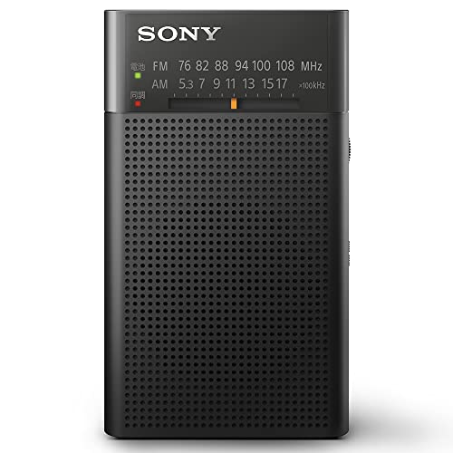 SONY Handy Portable FM/AM/Wide FM Radio ICF-P27 Black ICF-P27 BC