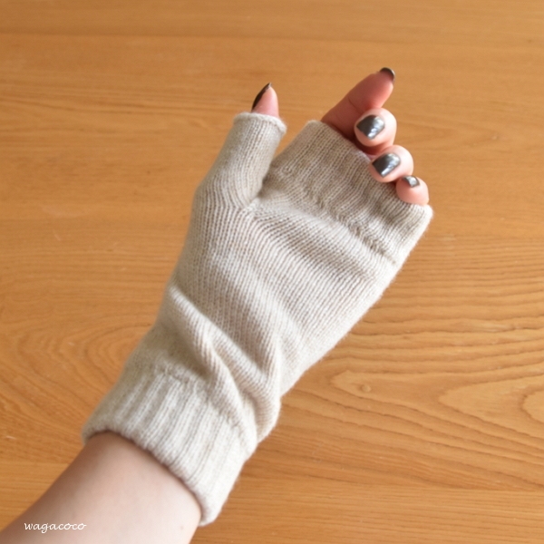 JOHNSTONS】カシミアのリストウォーマー届きました【ジョンストンズ