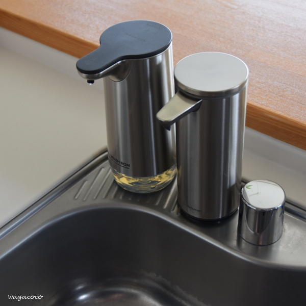 オートディスペンサー】泡と液体どっちがいい？シンプルヒューマン使用