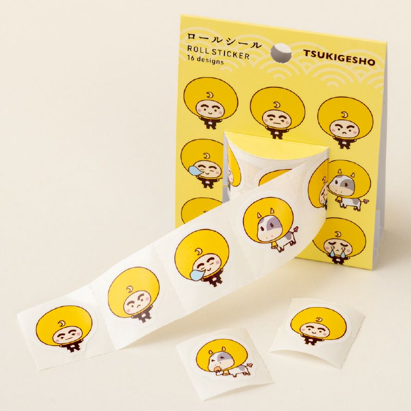 ロールシール(つきろーくん) | 【公式】青木松風庵オンラインショップ