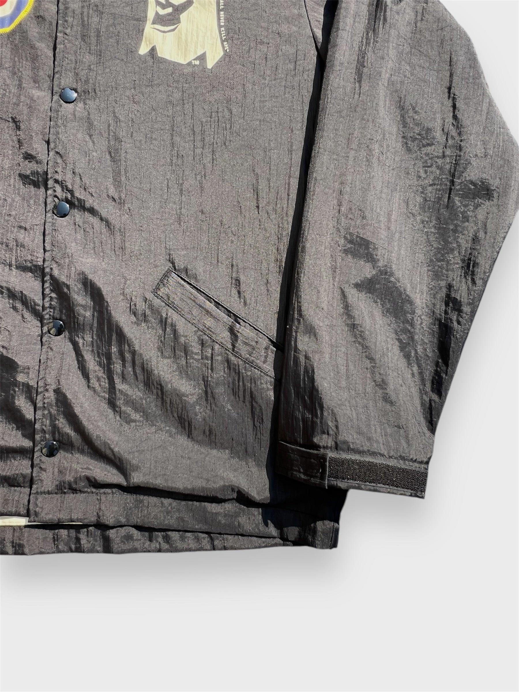 90s A BATHING APE COACH JACKET BLACK / L – WAKUI