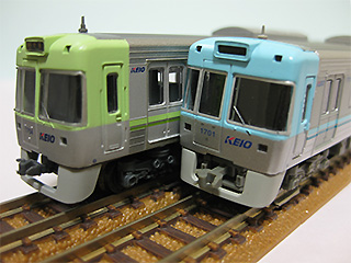 マイクロエース 京王 井の頭線 1000系 ブルーグリーン 改良品 5両