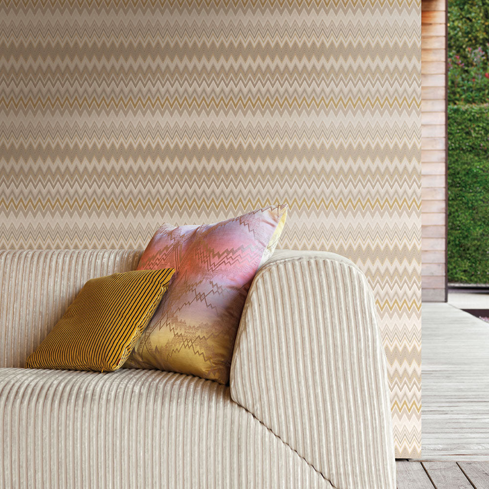 MISSONI HOME / ZIG ZAG MULTICOLORE 10060 | 輸入壁紙専門店 WALPA