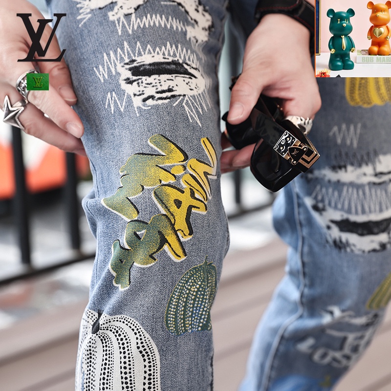 最高級ルイヴィトンスーパーコピー服 ルイヴィトンデニムパンツコピー