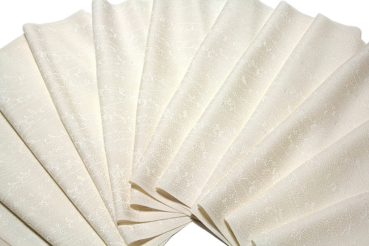 訳あり】「お好みの色に染める-白生地」【登録-寿光織】 細やかな地紋