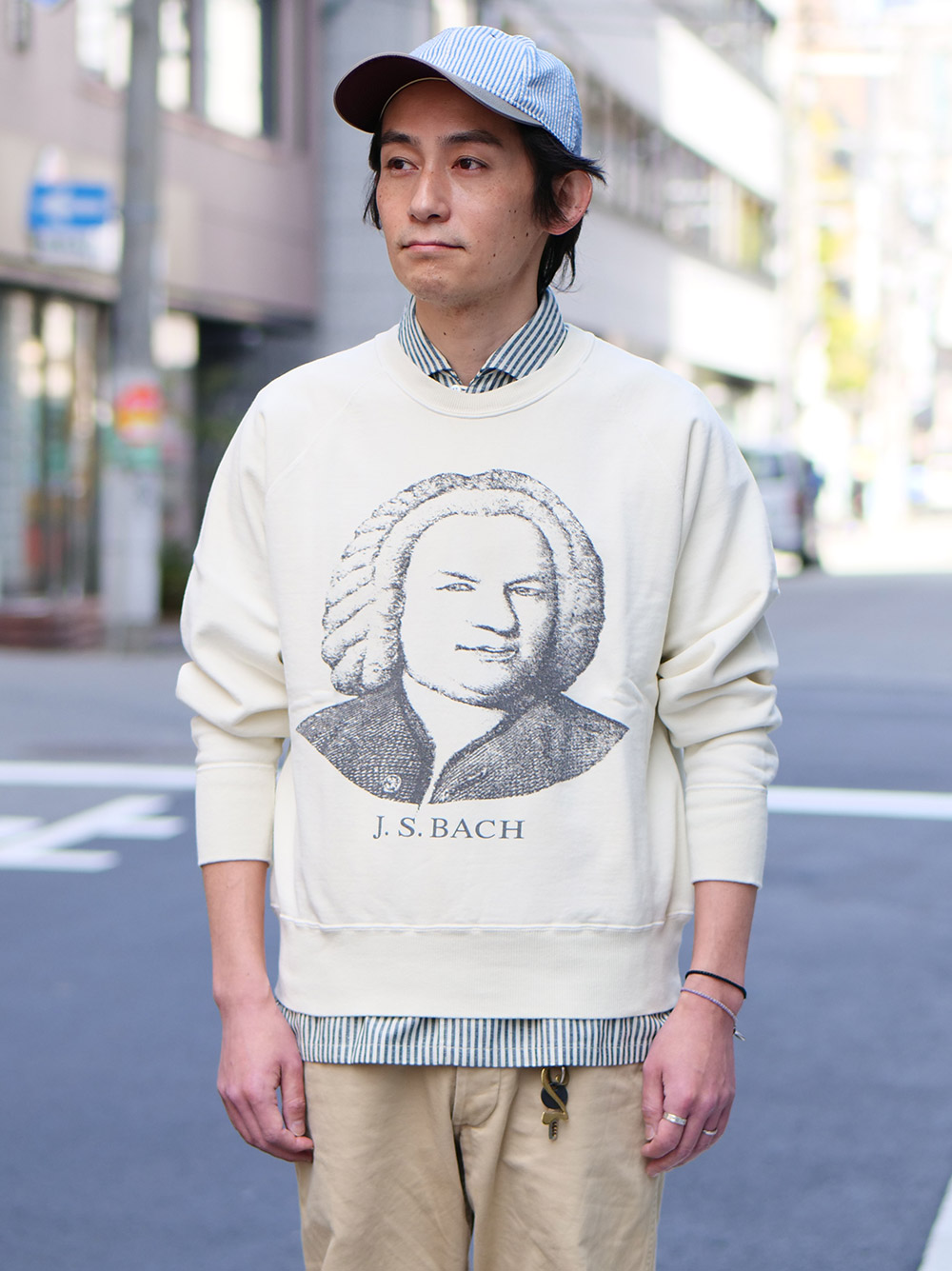 セコハンのスウェットを使った春スタイル