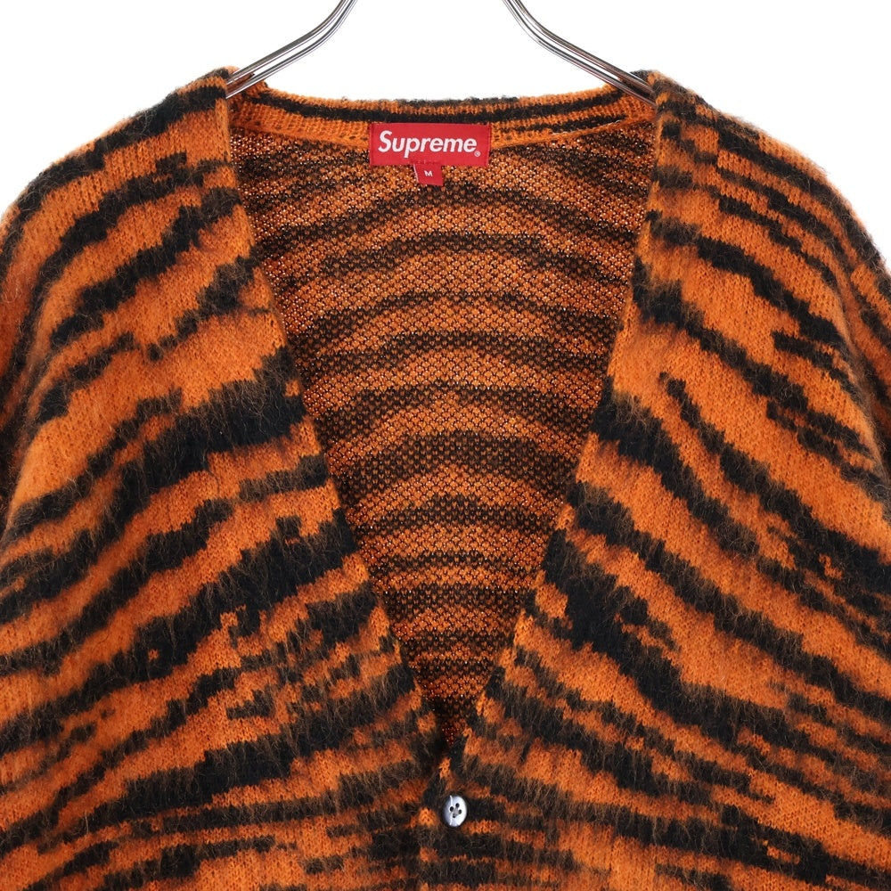 SUPREME(シュプリーム) 20AW Brushed Mohair Cardigan Tiger Stripe