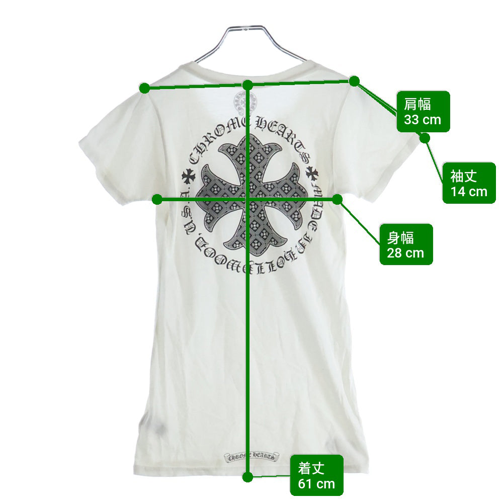 CHROME HEARTS(クロムハーツ) バックCHクロス 胸ポケット クルーネック