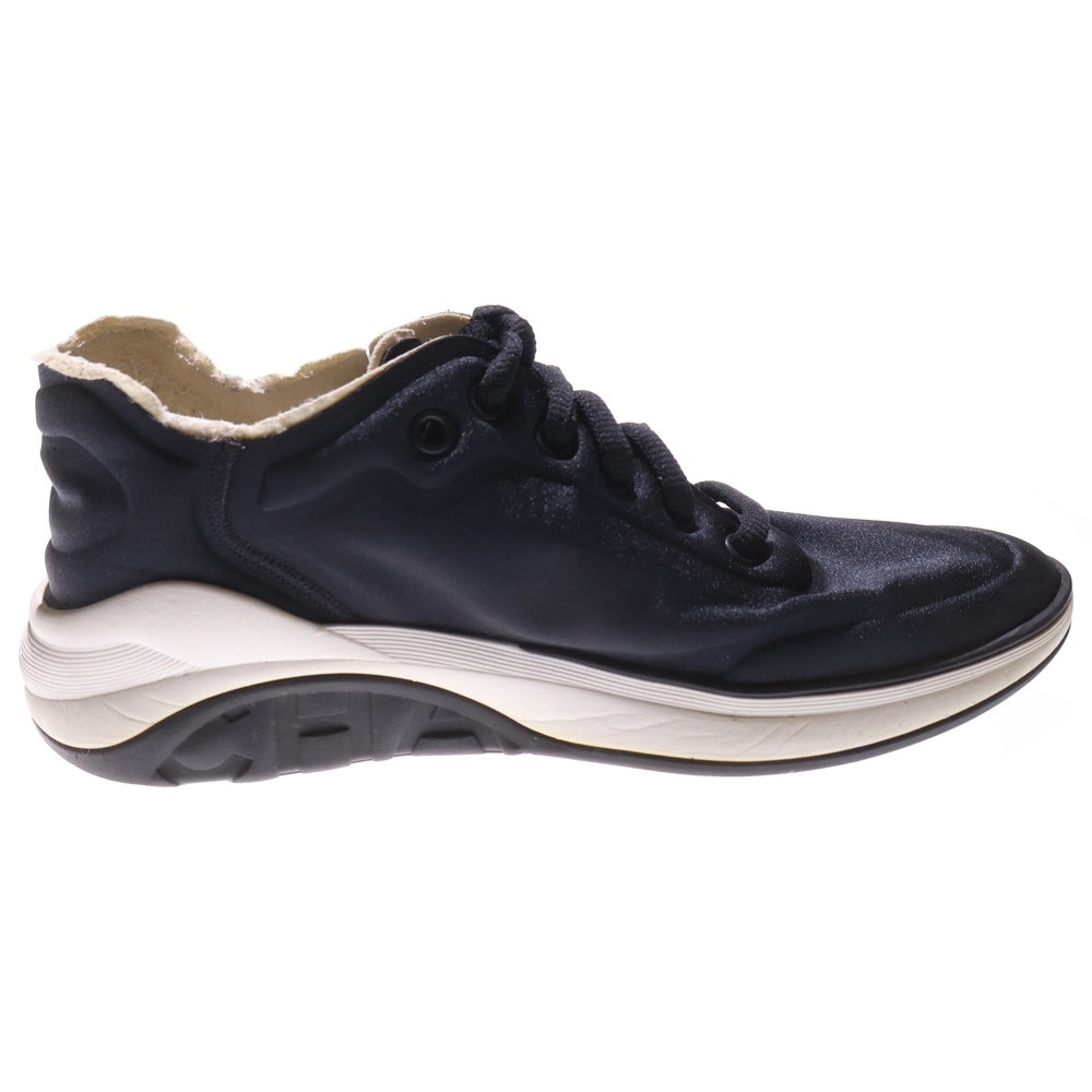 CHANEL(シャネル) ココマーク ナイロン レースアップ ローカット