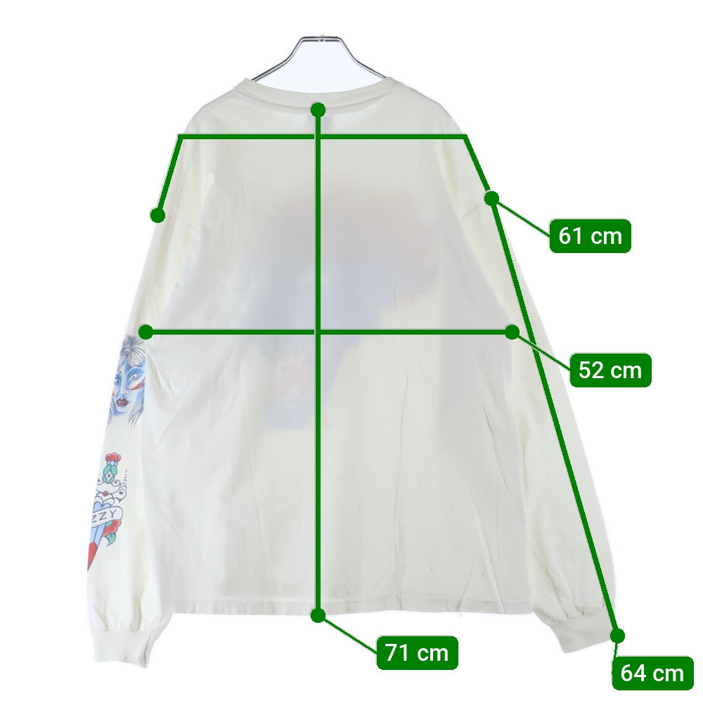 VINTAGE(ヴィンテージ) 90S OZZY OSBOURNE TATOO L/S TEE オジー