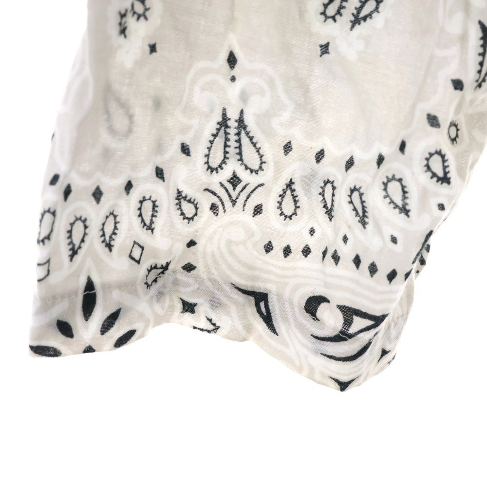 KAPITAL(キャピタル) 19SS ペイズリーバンダナパッチワークシャツ ノー