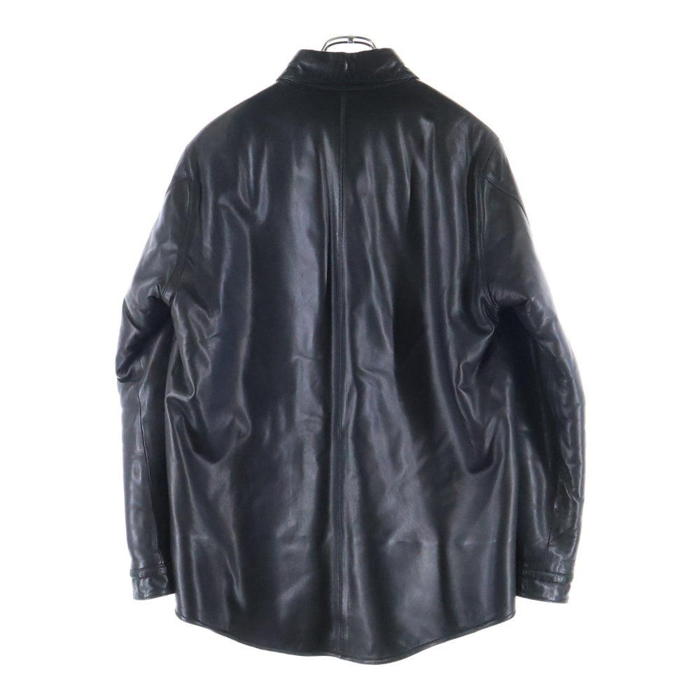 CHROME HEARTS(クロムハーツ) クロスボールボタン 裏地ムートンレザー