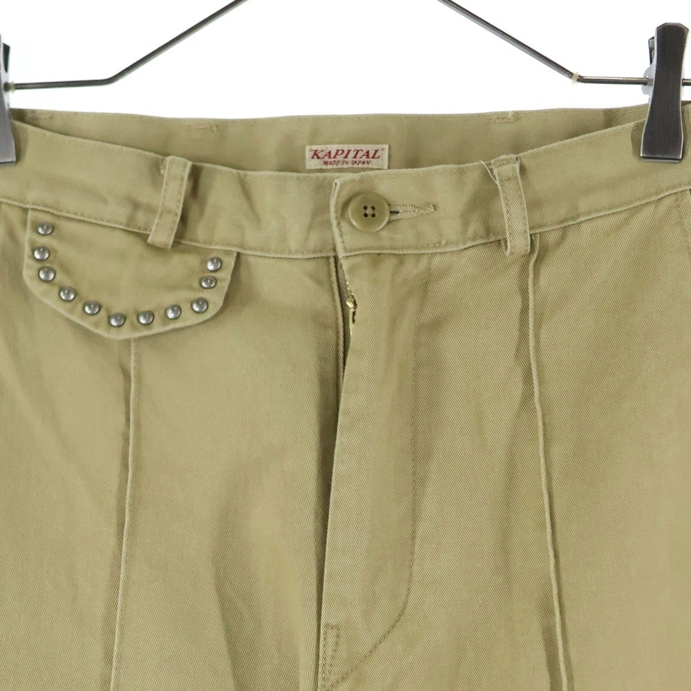 KAPITAL(キャピタル) Chino Boogie Day Baggy Pants チノ ブギーデイ