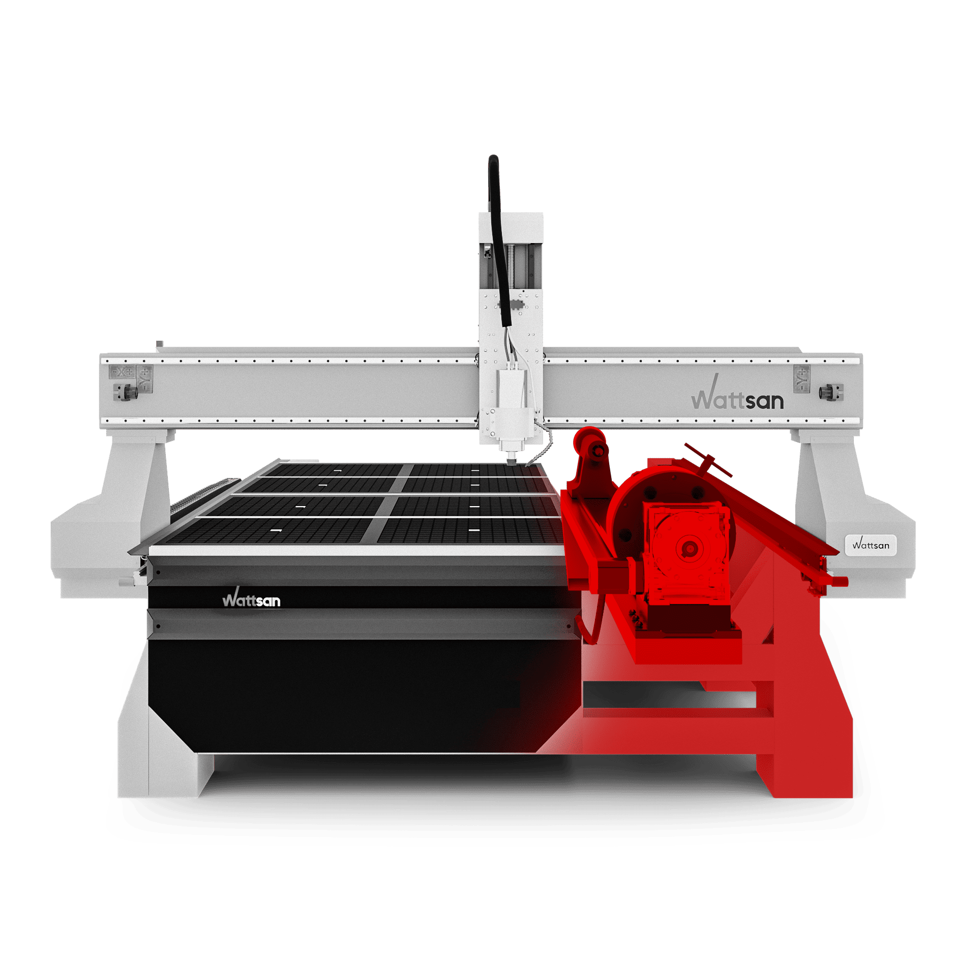 4 Axis CNC Router with Rotary Device | Wattsan M1 1325 RD