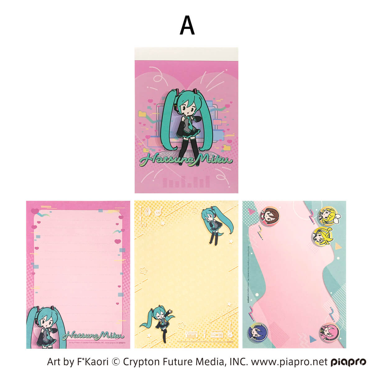 OUTLET】初音ミク A6 メモ帳 48枚 プチシリーズ 364089