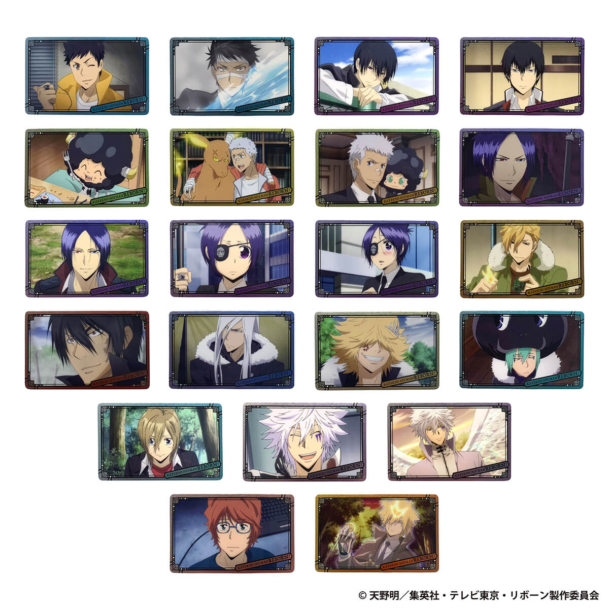 OUTLET】家庭教師ヒットマン リボーンメタリックカード 361646