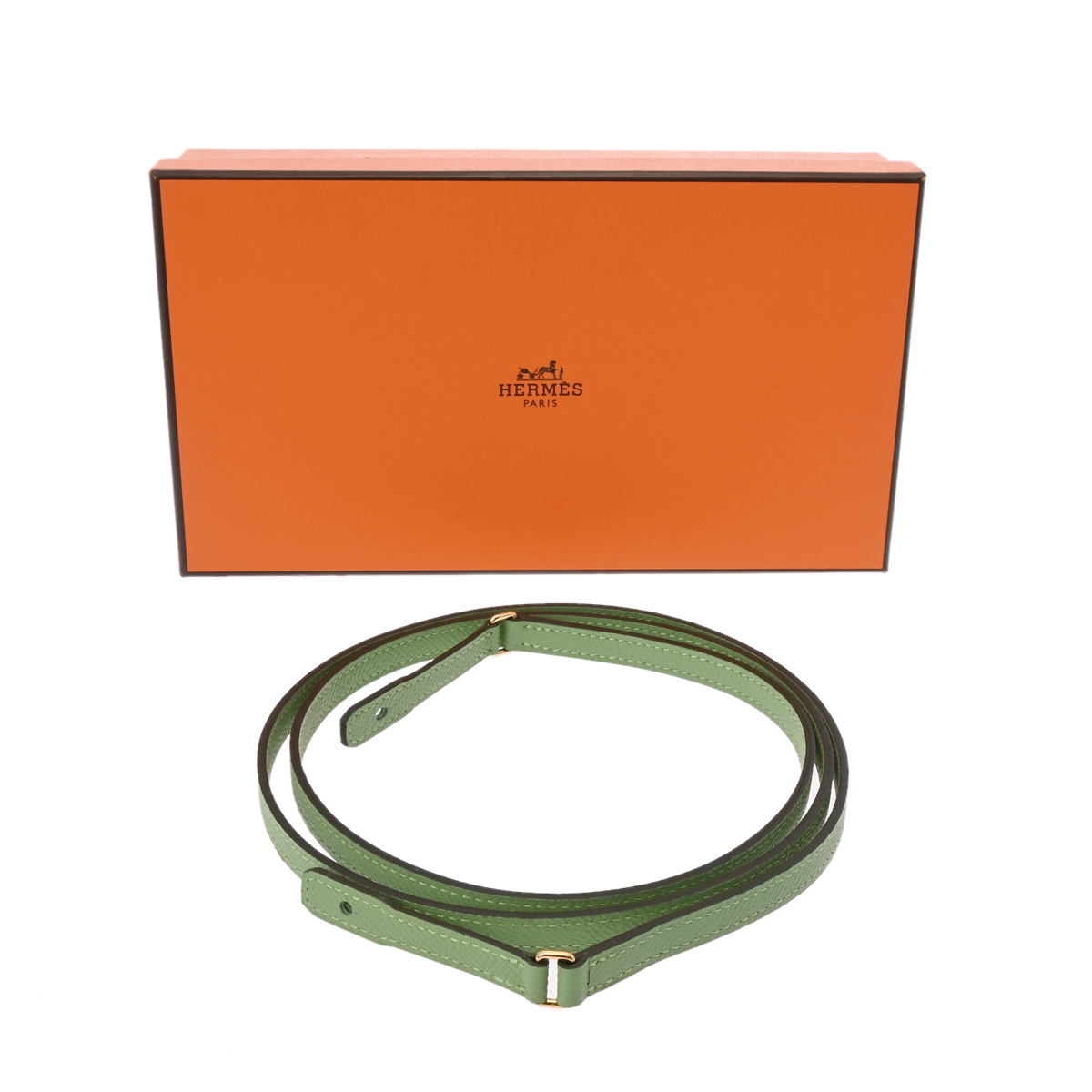 エルメス コンスタンスロング トゥーゴー グリーン/マルチゴールド金具