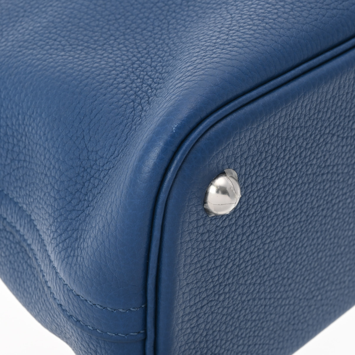 エルメス ボリード 31 ディープブルー/パラジウム金具 トリヨン