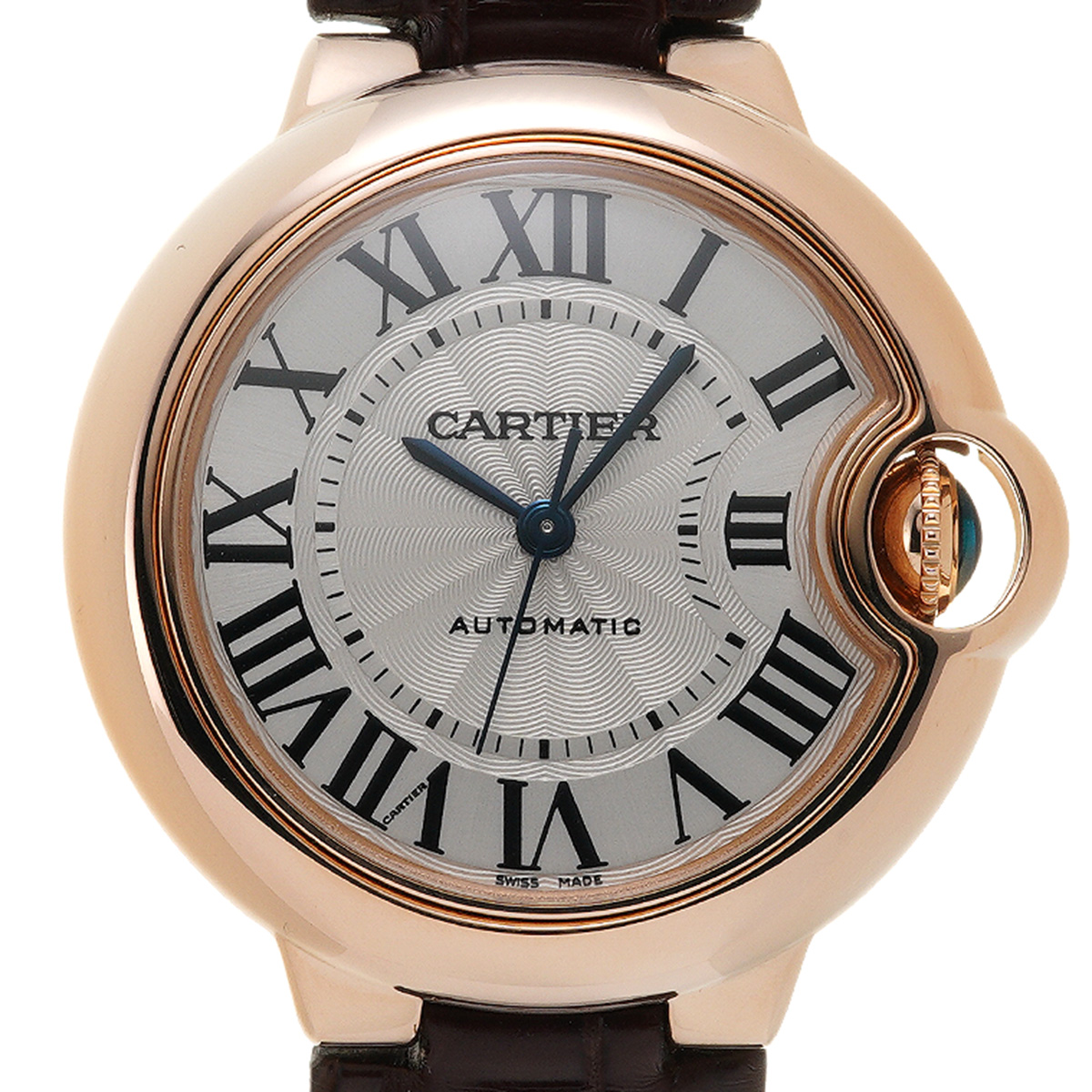 カルティエ バロンブルー ドゥ カルティエ 33mm W6920097 シルバー