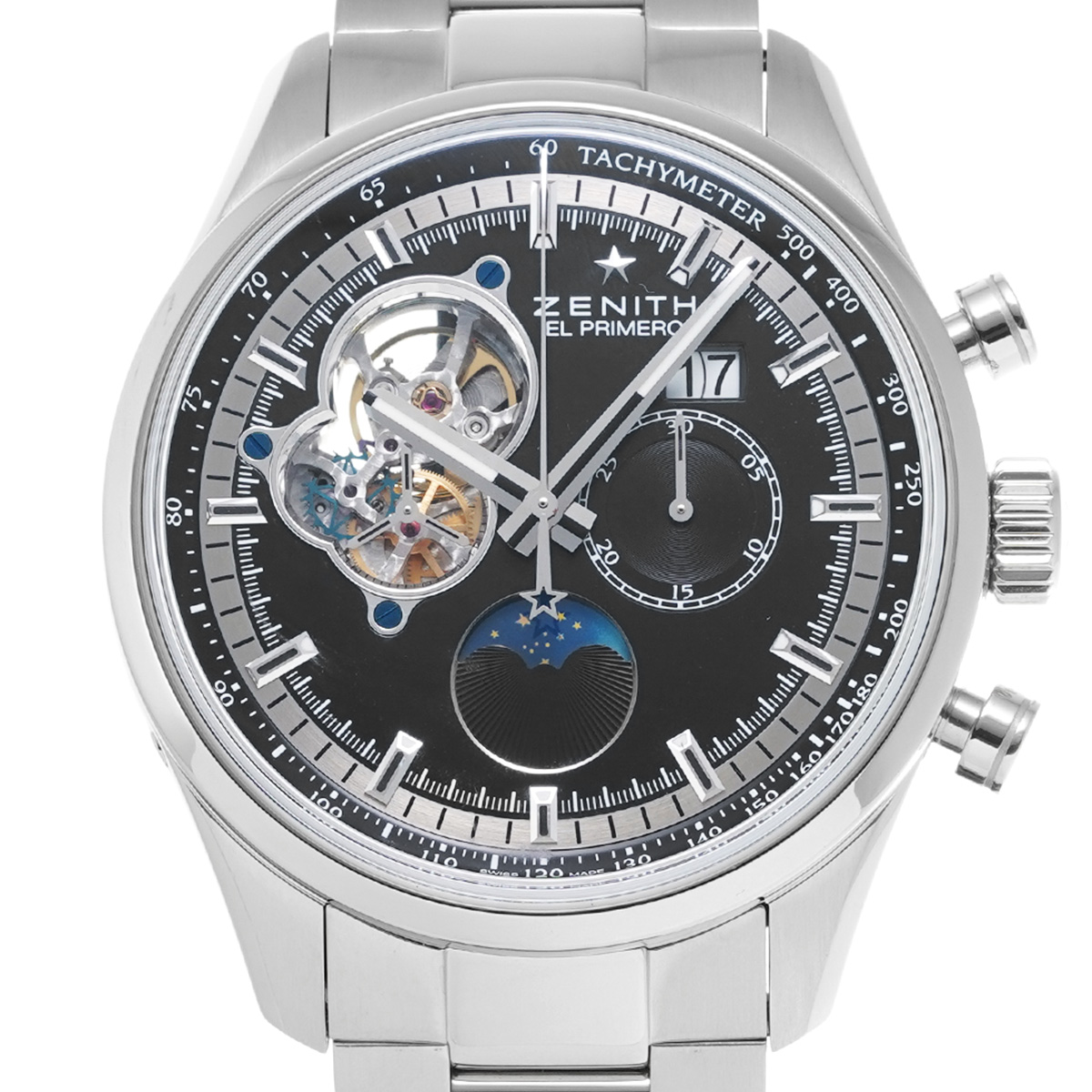 ゼニス / ZENITH クロノマスター エル・プリメロ オープン ムーン