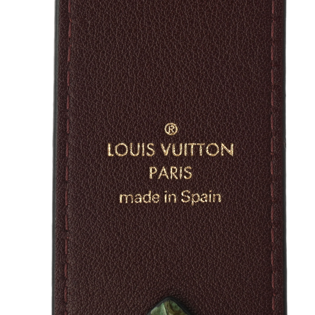 ルイ ヴィトン ショルダーストラップ グリーン パイソン ユニセックス