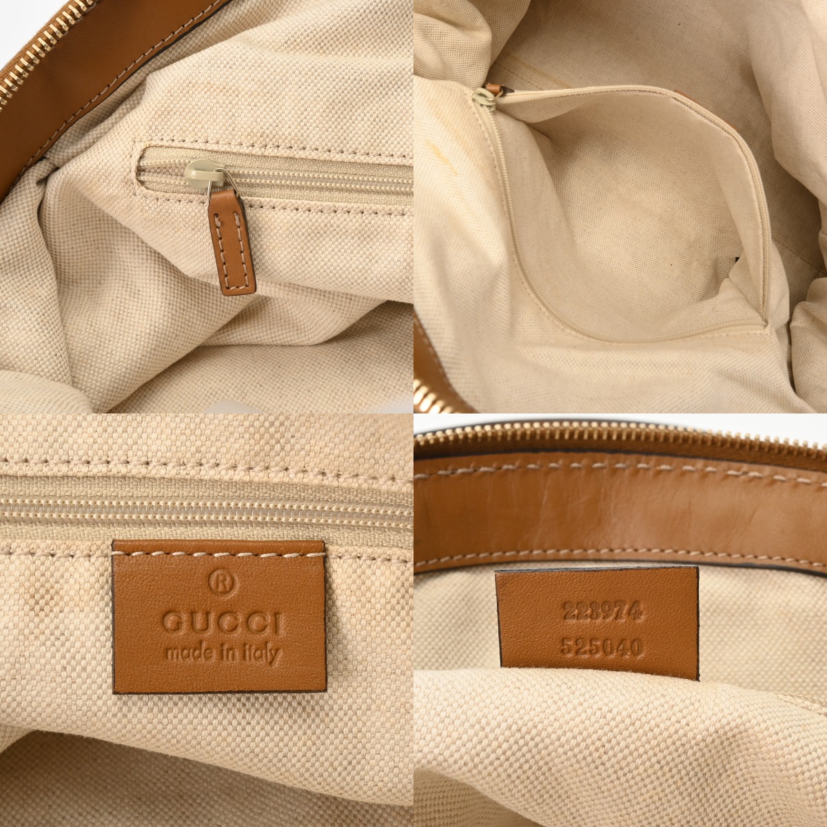 グッチ スーキー スーキーハンドバッグ ディアマンテ ベージュ