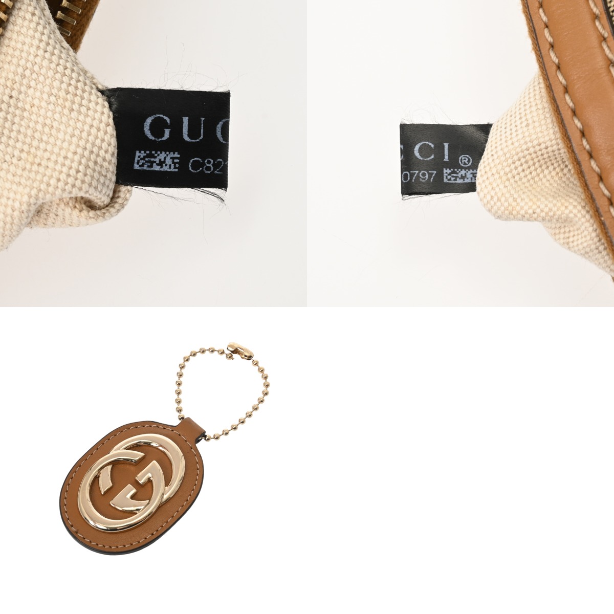 グッチ スーキー スーキーハンドバッグ ディアマンテ ベージュ