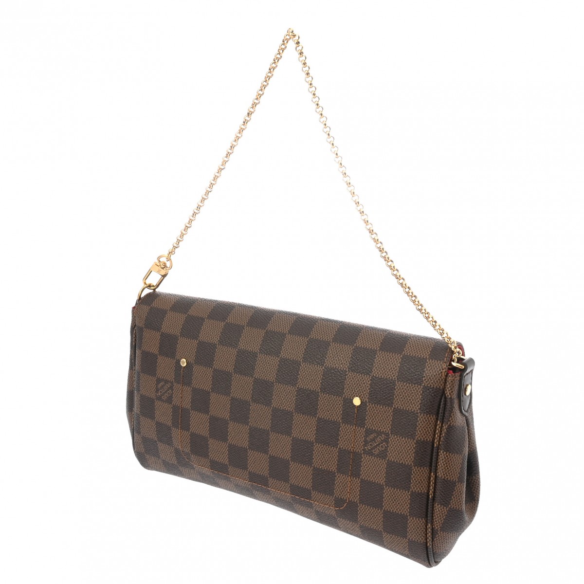 ルイ ヴィトン ダミエ フェイボリット MM 2WAY ブラウン N41129 ダミエ