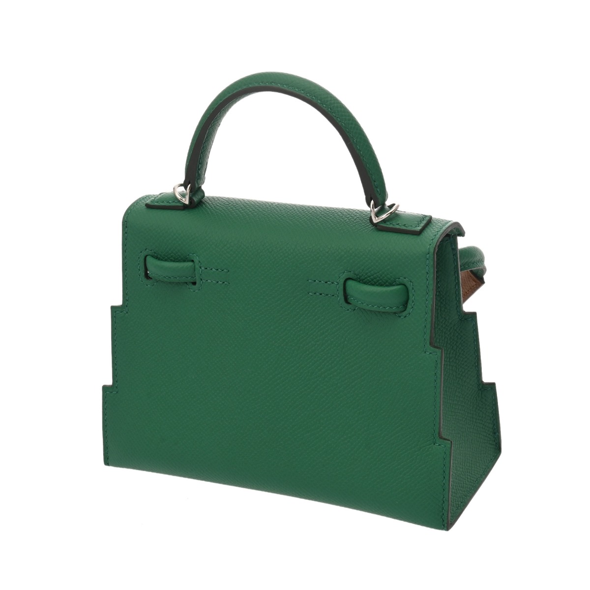 エルメス ケリー ドール ピクト ヴェールヴェルティゴ/ゴールド/ブルー