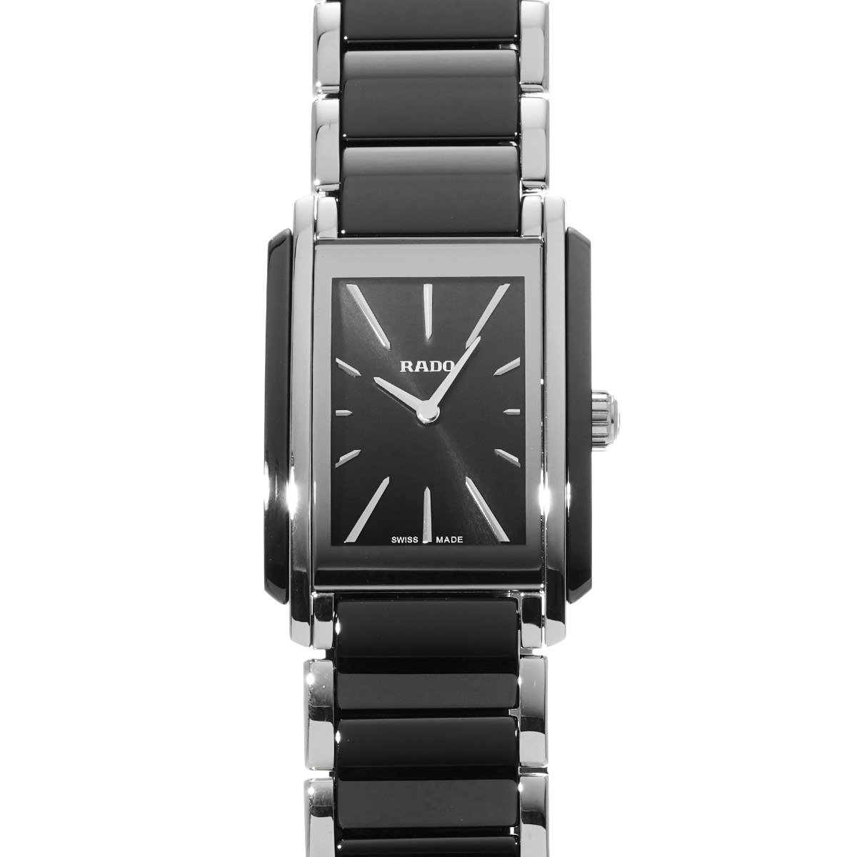 ラドー インテグラル 153.0223.3 ブラック レディース 時計 【中古