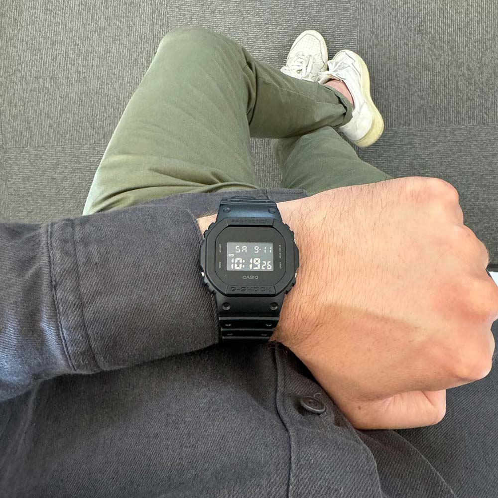 Casio G-Shock Men's Watch (DW-5600BB-1ER) – WatchClick