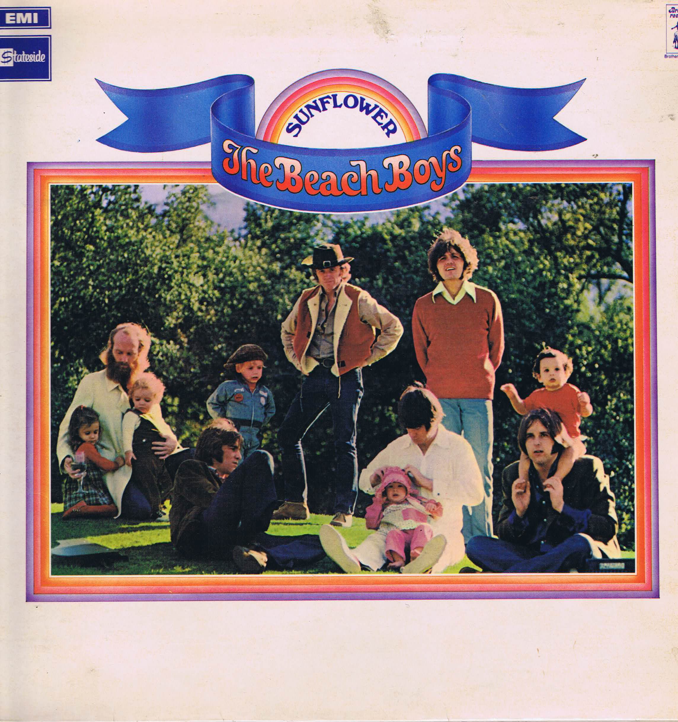 The Beach Boys - Sunflower - SSLA 8251 A1/B1 Gatefold LP Vinyl