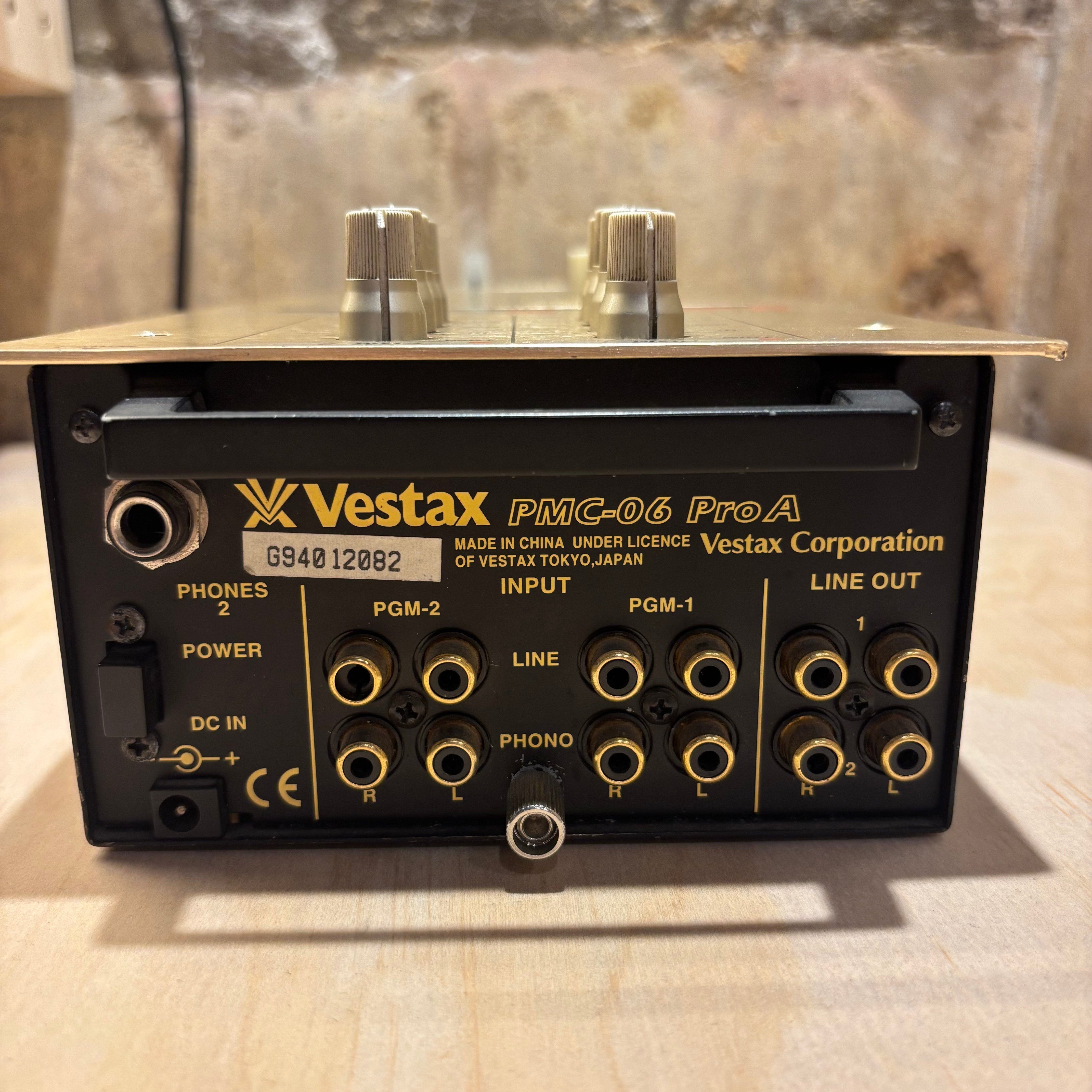 Vestax PMC-06 ProA 2 Channel Mixer – Wax Museum Records