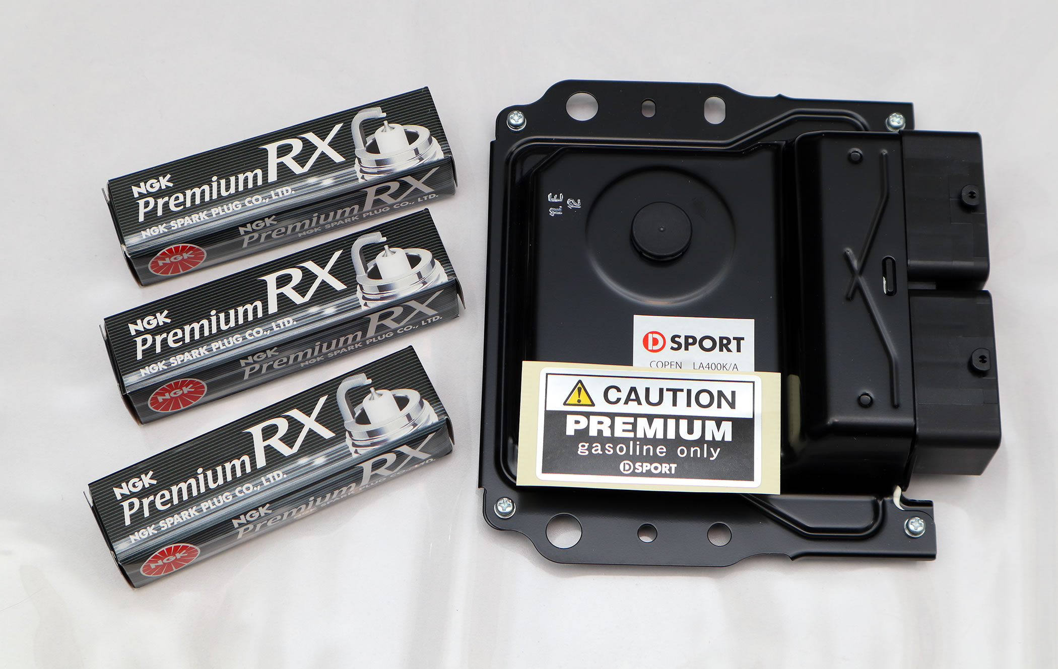 SPORT ECU LA400コペン MT後期 + NGKプラグ