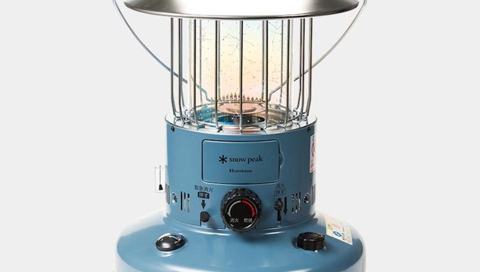 2018年は「星座」模様。スノーピークのレインボーストーブに、雪峰祭