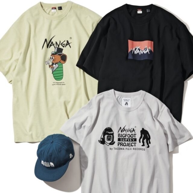 ナンガ30周年の記念コラボは、 ジェリー鵜飼、タコマフジとTシャツを共